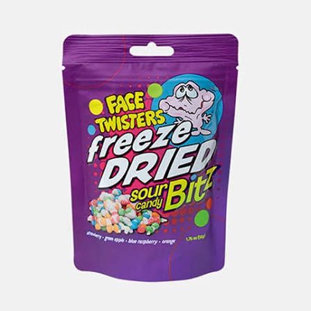 Face Twisters Freeze Dried Sour Candy Bitz