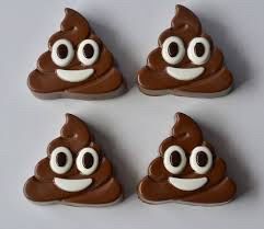 Chocolate Covered Oreo Poop Emoji - Milk Chocolate