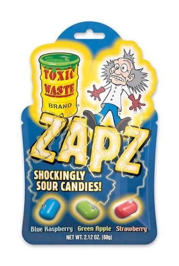 Toxic Waste Zapz Sour Candy