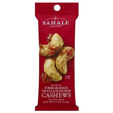Sahale Snacks Naturally Pomegranate Vanilla Flavored Cashews - Glazed Mix