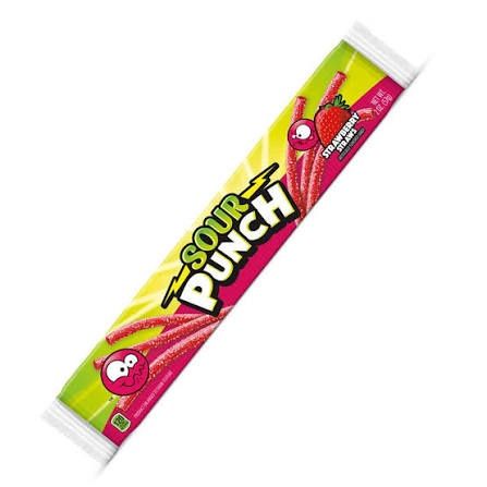 Sour Punch - Strawberry Straws