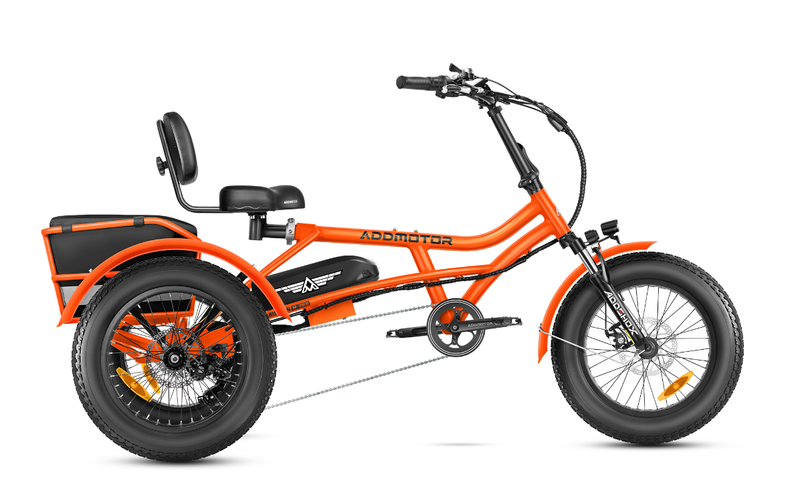 Addmotor Arisetan II M-360 MINI 2024 Semi-Recumbent E-trike - Orange