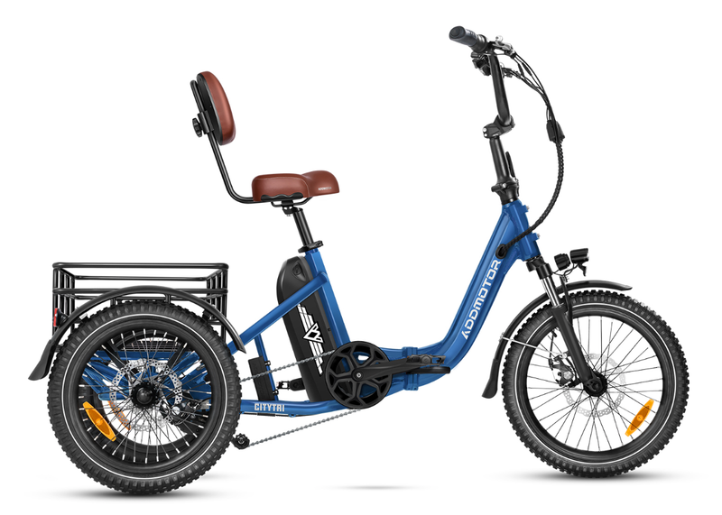 Addmotor Citytri E-310 E-Trike - Neptune Blue / Standard