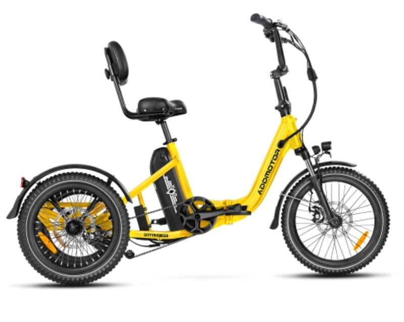 Addmotor Citytri E-310 E-Trike - Yellow / Standard