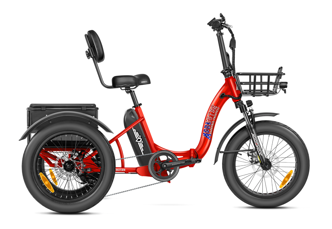 Addmotor M330 F Folding Trike OS Red