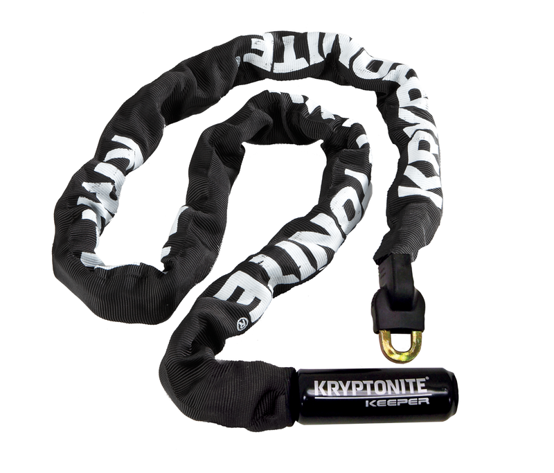 Kryptonite Keeper 712 Chain Lock with Combination: 3.93&#39; (120cm)