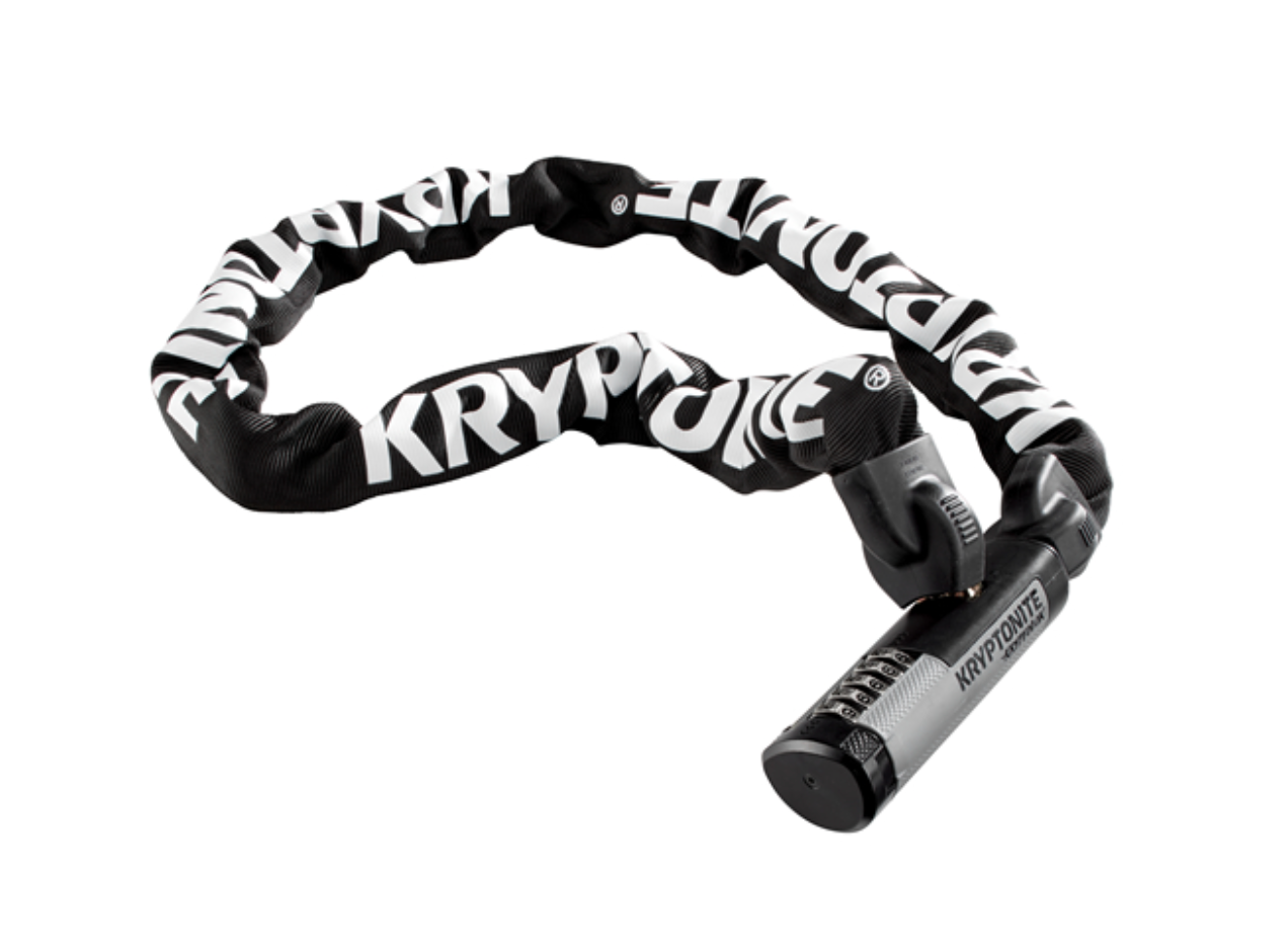 Kryptonite KryptoLok 912 Chain Lock with Combination: 3.93&#39; (120cm)