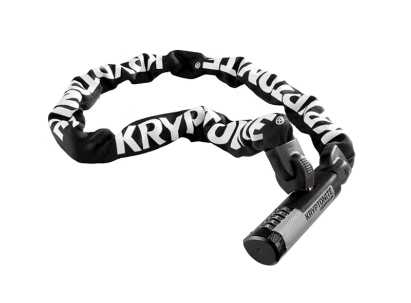 Kryptonite KryptoLok 912 Chain Lock with Combination: 3.93&#39; (120cm)