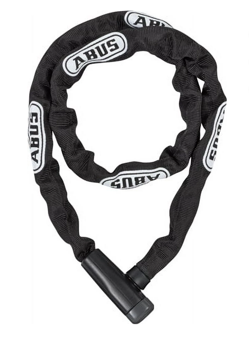 ABUS Steel-O-Chain 5805K Keyed Lock: 110/5mm, Black