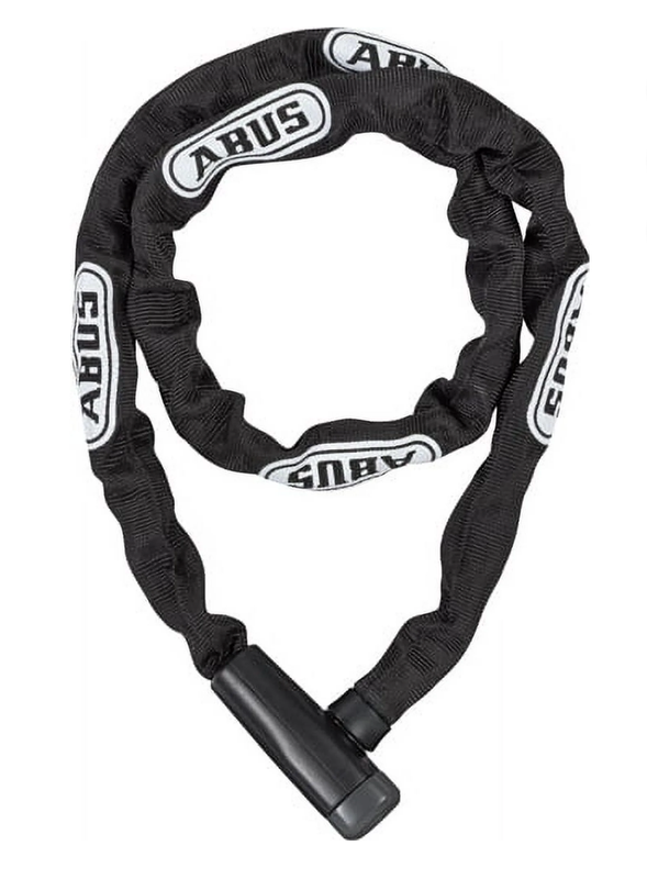 ABUS Steel-O-Chain 5805K Keyed Lock: 110/5mm, Black