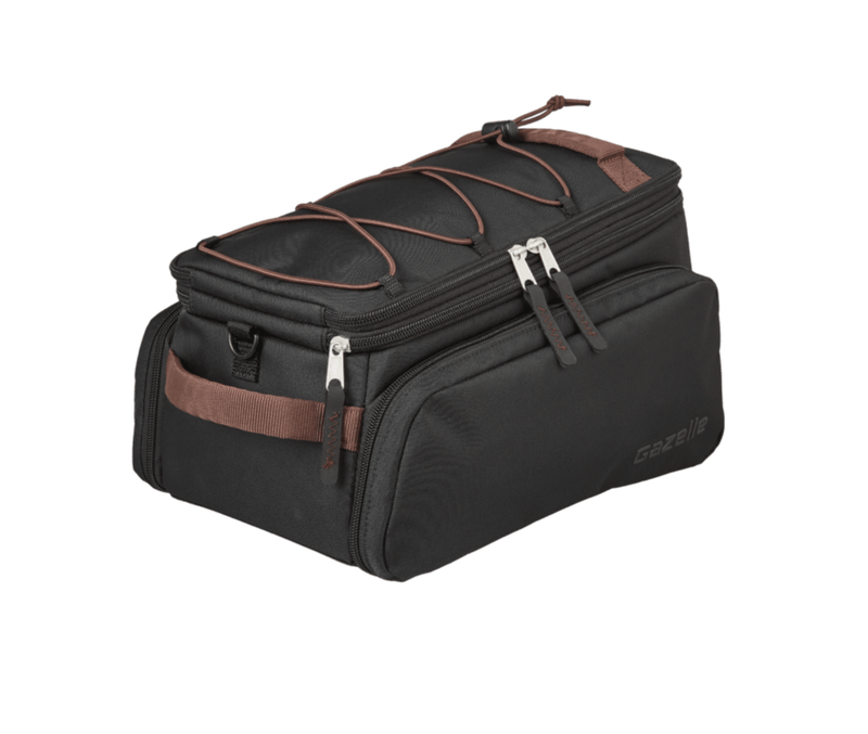 Gazelle Carrier Bag Black/Brown