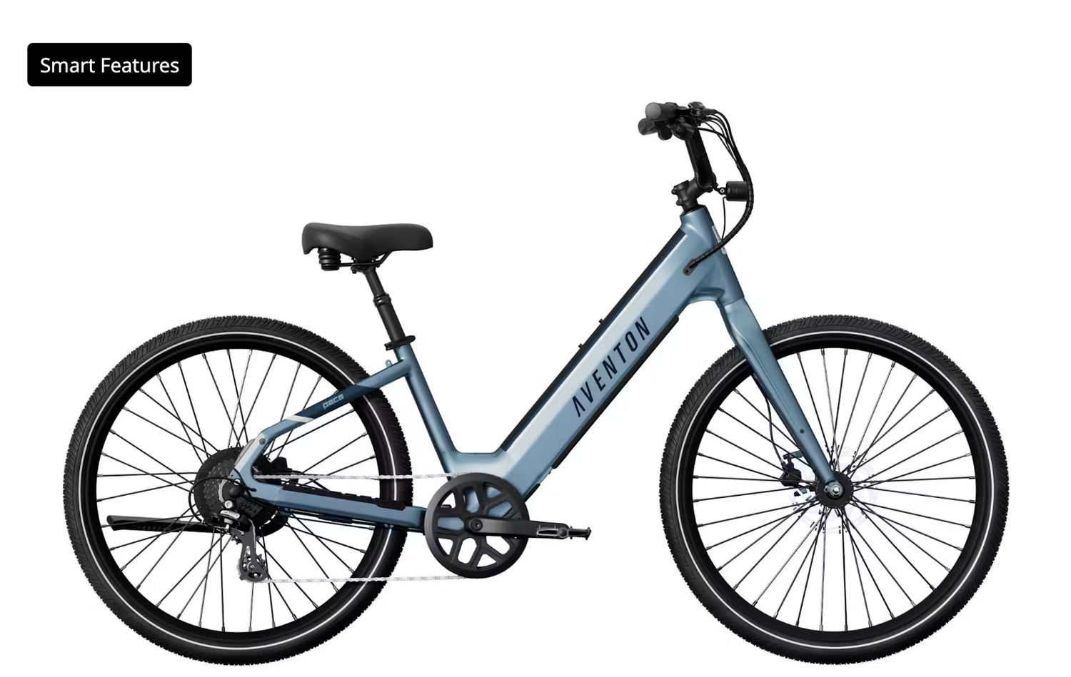 Aventon Pace 4 Step Through Regular Blue Steel