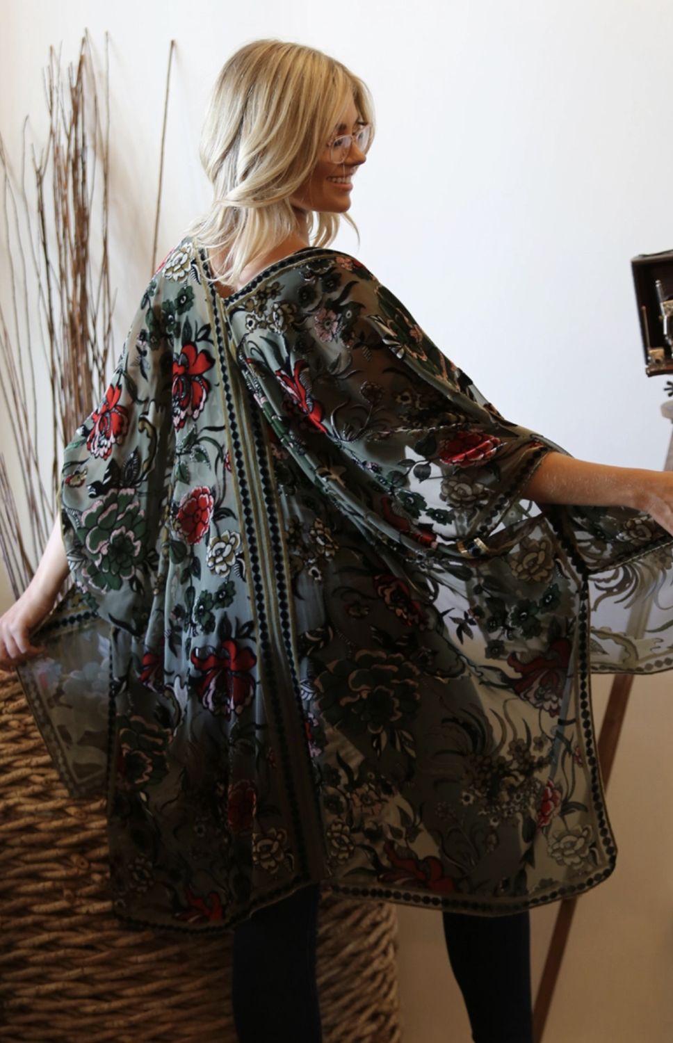 Velvet Kimono