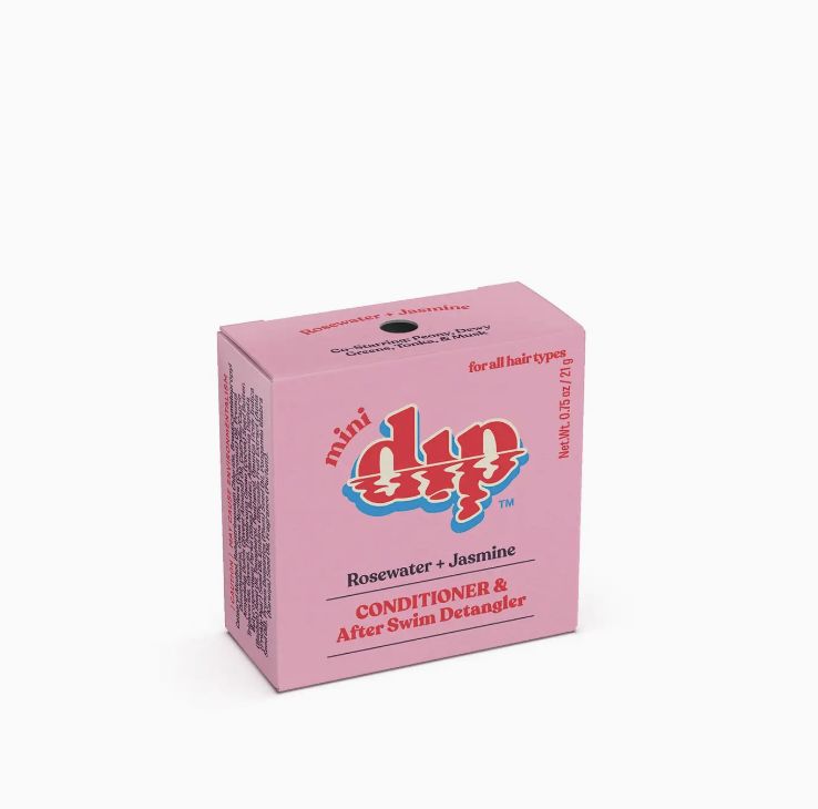 Mini Dip After Swim Detangler Rosewater + Jasmine