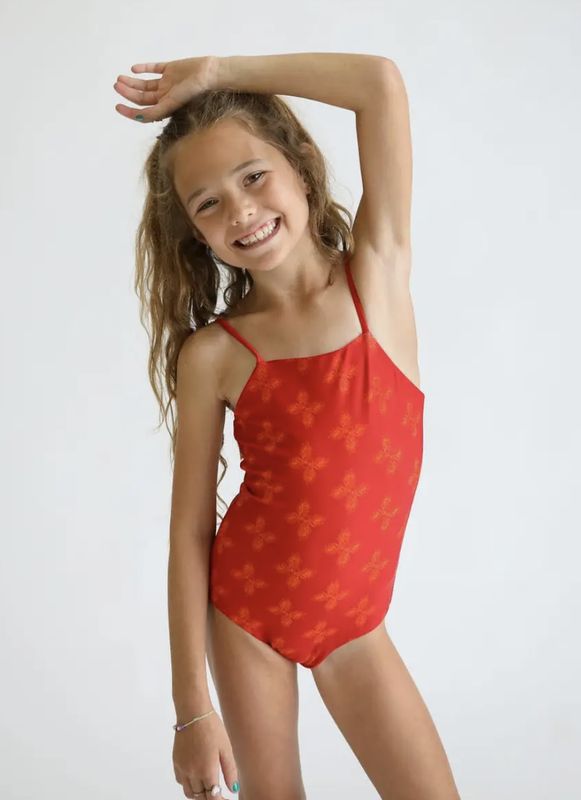 Girls&#39; Reversible Eco-Conscious Swimsuit