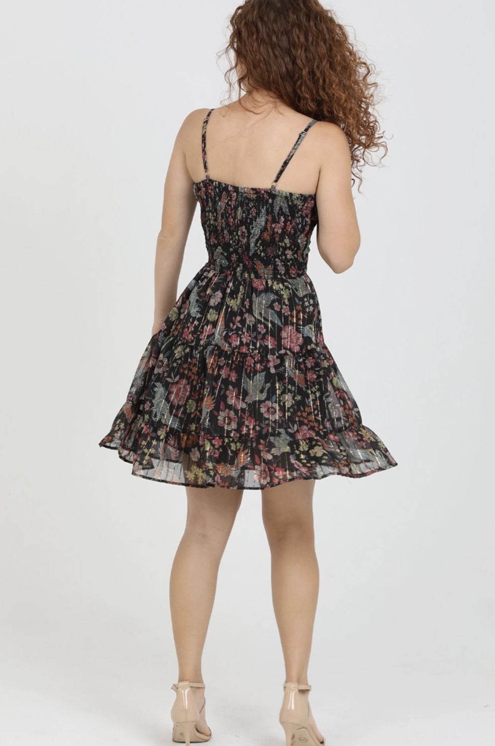 Twist Front Cut Out Dress