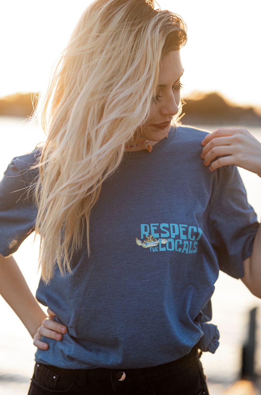 Respect the locals - Sea Turtle T-shirt