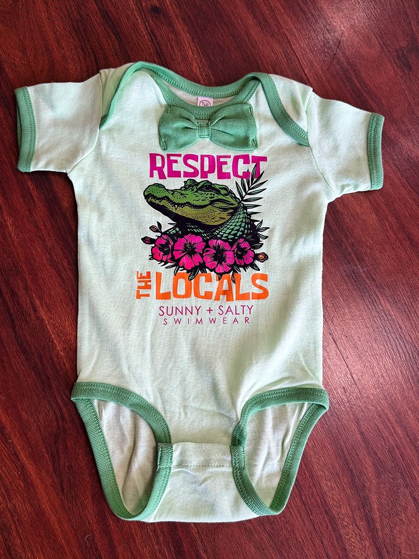 Respect the locals onesie