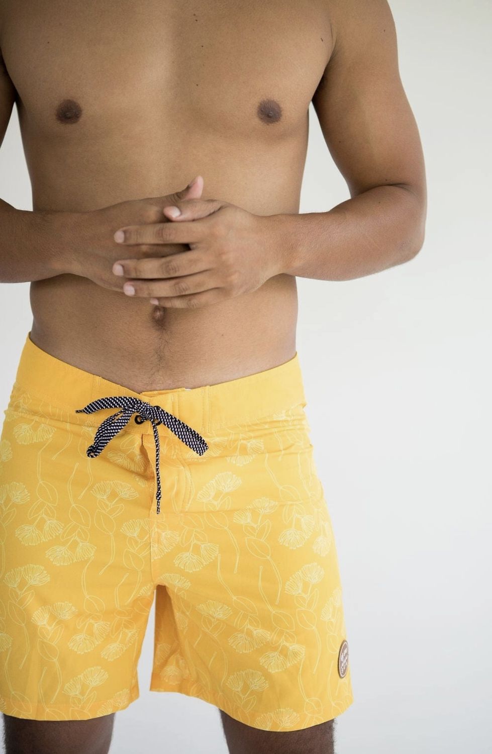 Men&#39;s Townshort Boardshorts in Yellow Ohia Print