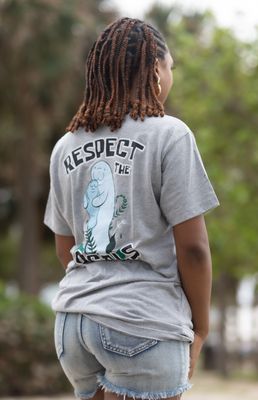 Respect the locals Manatee Tee