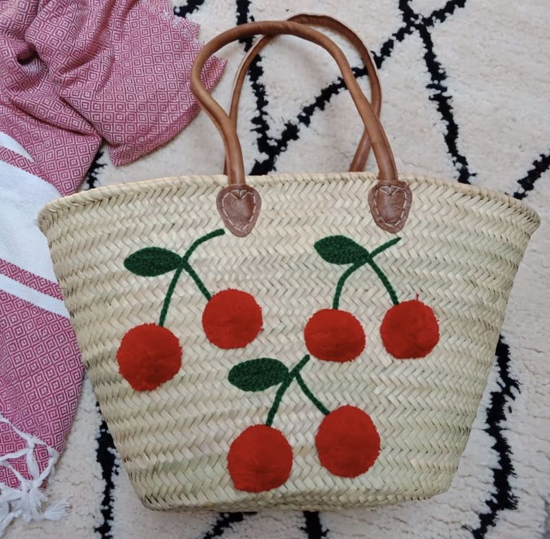 Moroccan Basket Bag
