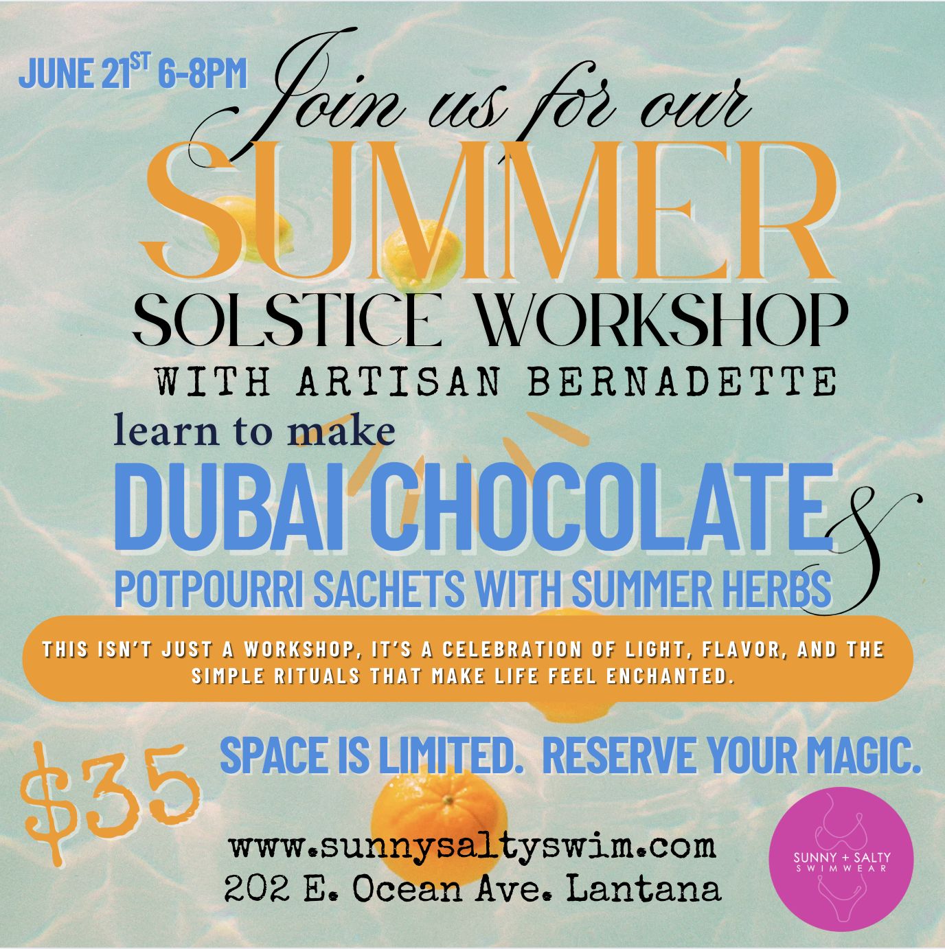 Summer Solstice Workshop