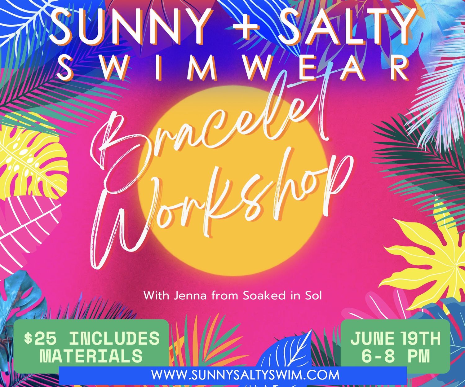 Bracelet Workshop With Jenna