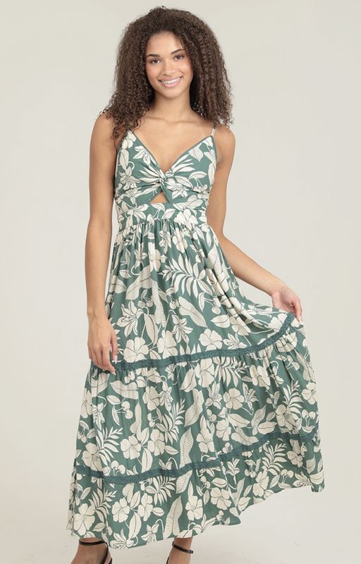 Tropical Twist Maxi Dress