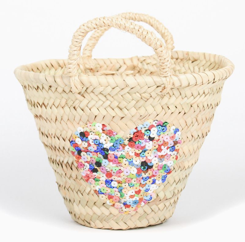 Handwoven Small Sequin Bag