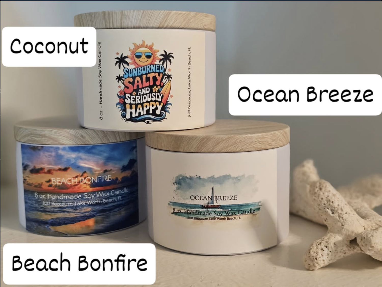 Just Beecauze Candle Just Beecauze Candle