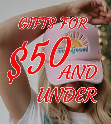 Gifts Under $50