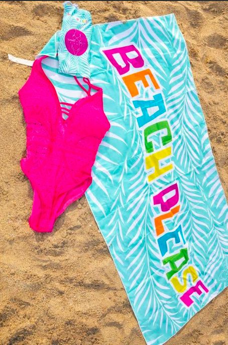 Sunny + Salty Swimwear Dry wick towel