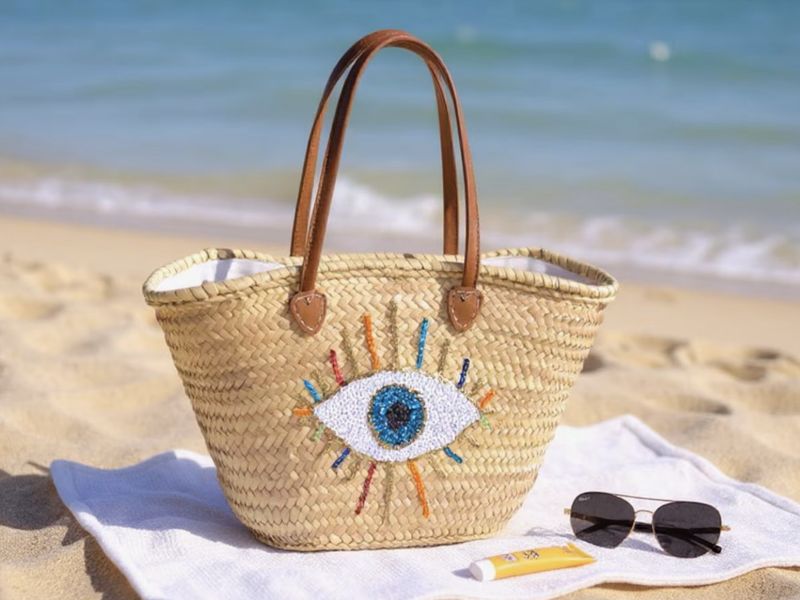 Moroccan Basket Bag