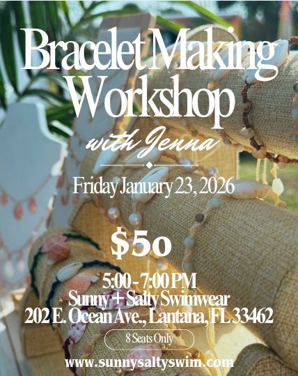 Bracelet Workshop With Jenna