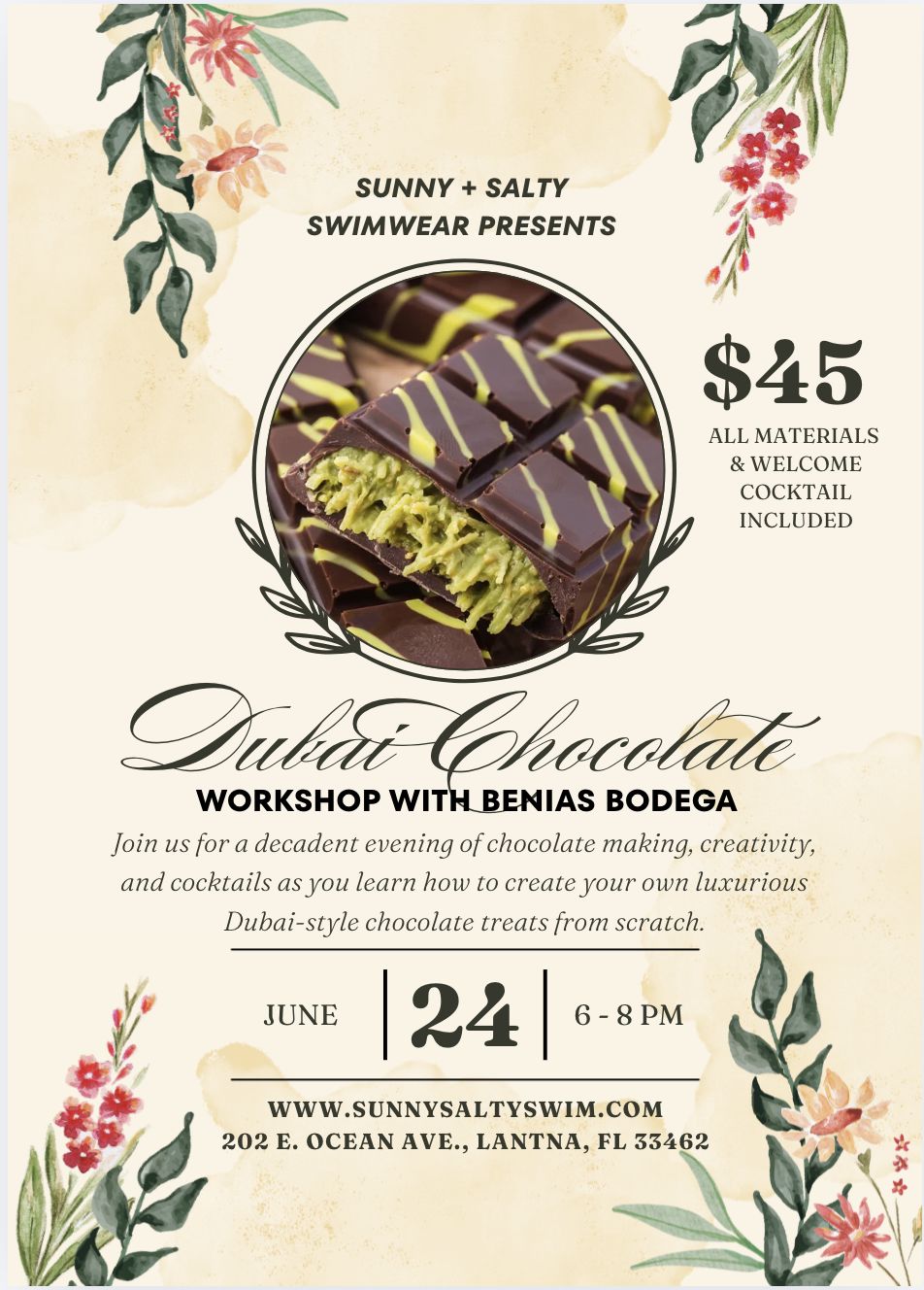 Dubai Chocolate Workshop