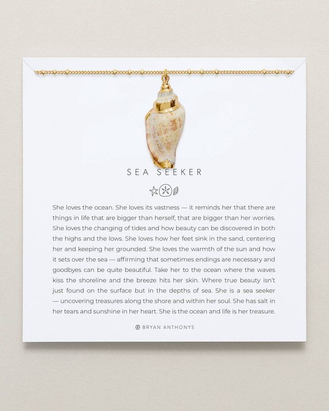 Sea Seeker Shell Necklace