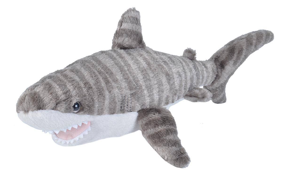 Mini Tiger Shark Stuffed Animal 8"