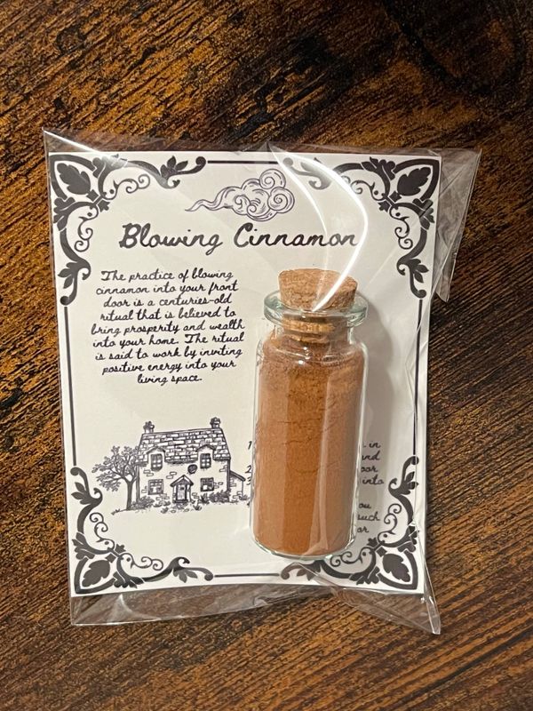 Cinnamon Blowing Ritual Prosperity Health and Wealth Gifts