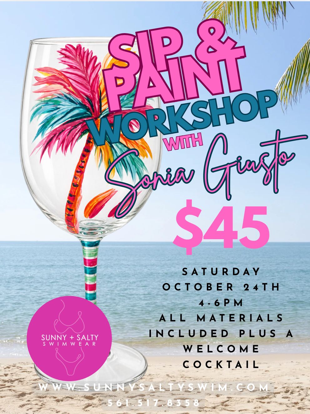 Sip and Paint with Sonia Giusto