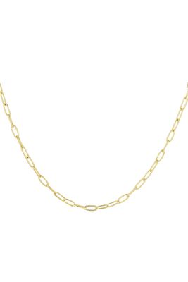 Ketting met schakels - goud