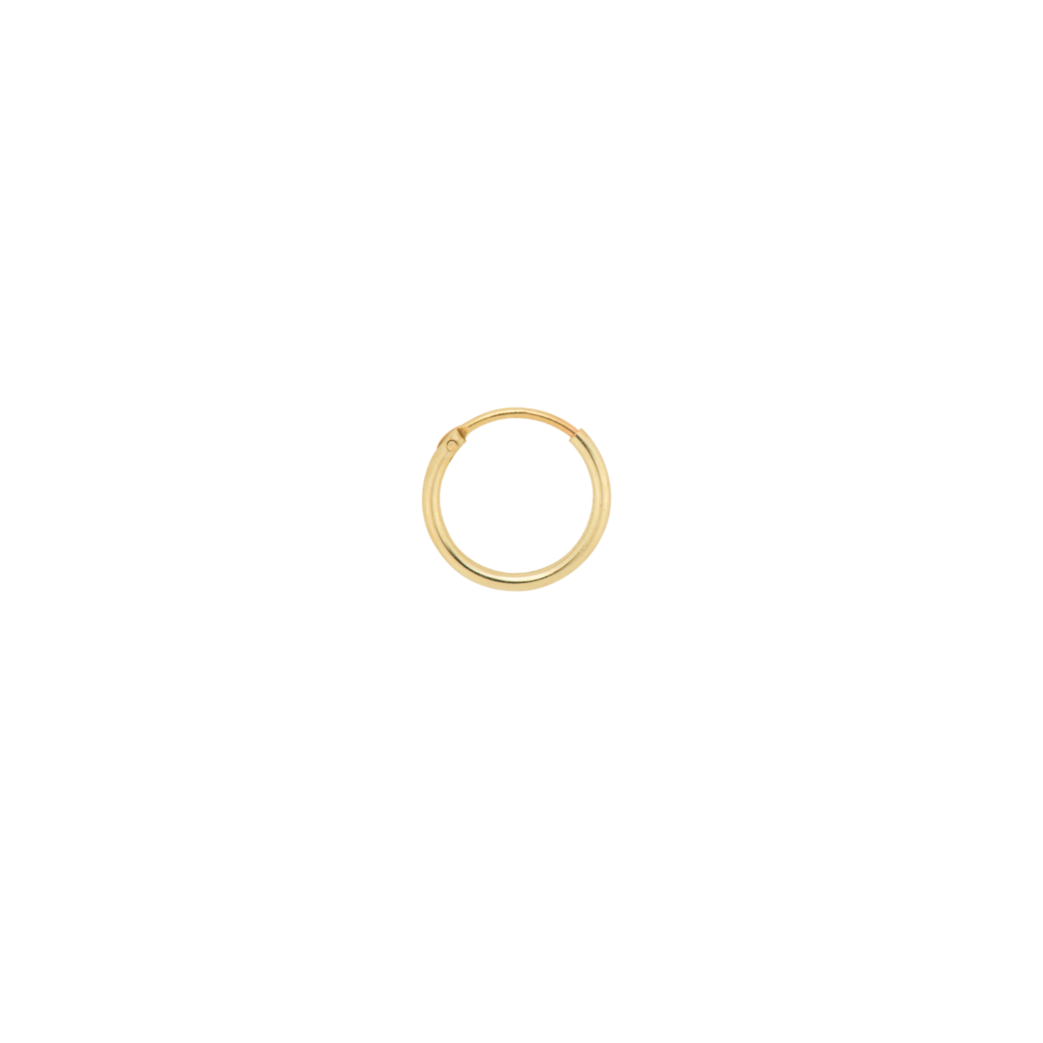 Single oorbel maat S (11mm) - goud