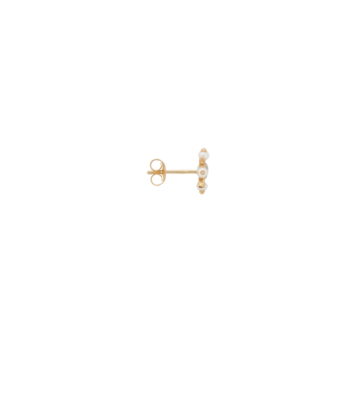 Anna + Nina 'antique soul' single oorbel