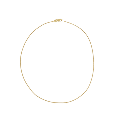 Anna + Nina &#39;gourmet&#39; ketting (48cm) - goud