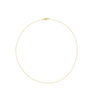Anna + Nina &#39;anchor&#39; ketting (43cm) - goud