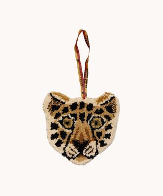 Loony Luipaard Dierenkop Hanger