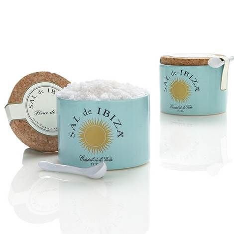 Sal de Ibiza - pot zout met lepel