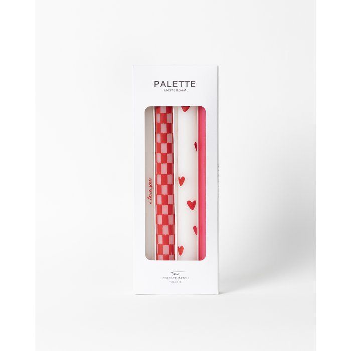 Cadeauset kaarsen &#39;Perfect Match&#39; - set van 4