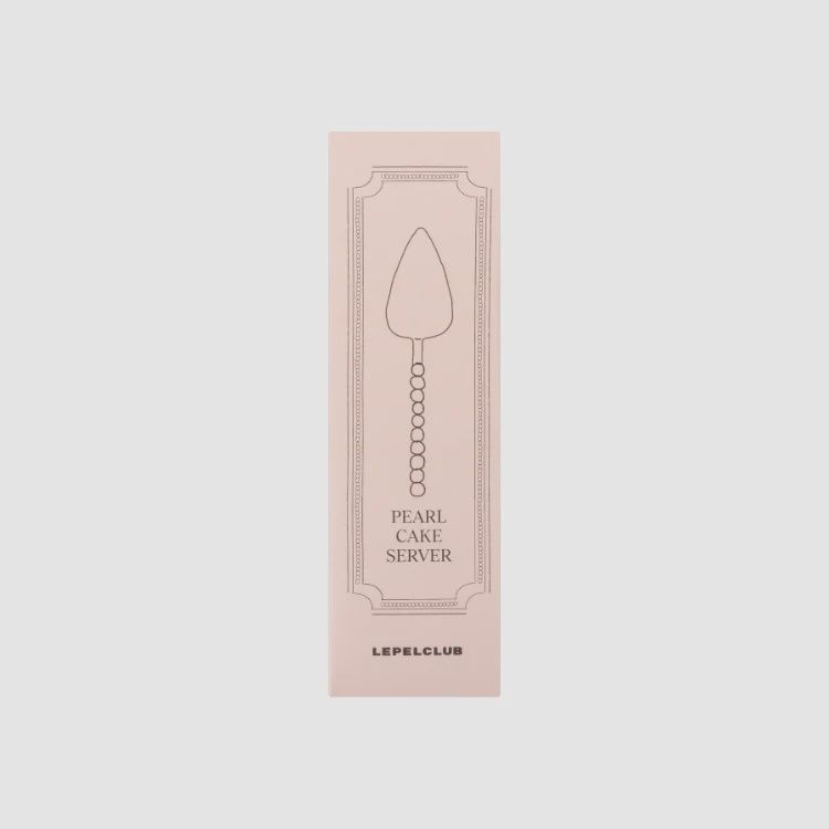 Pearl cake server