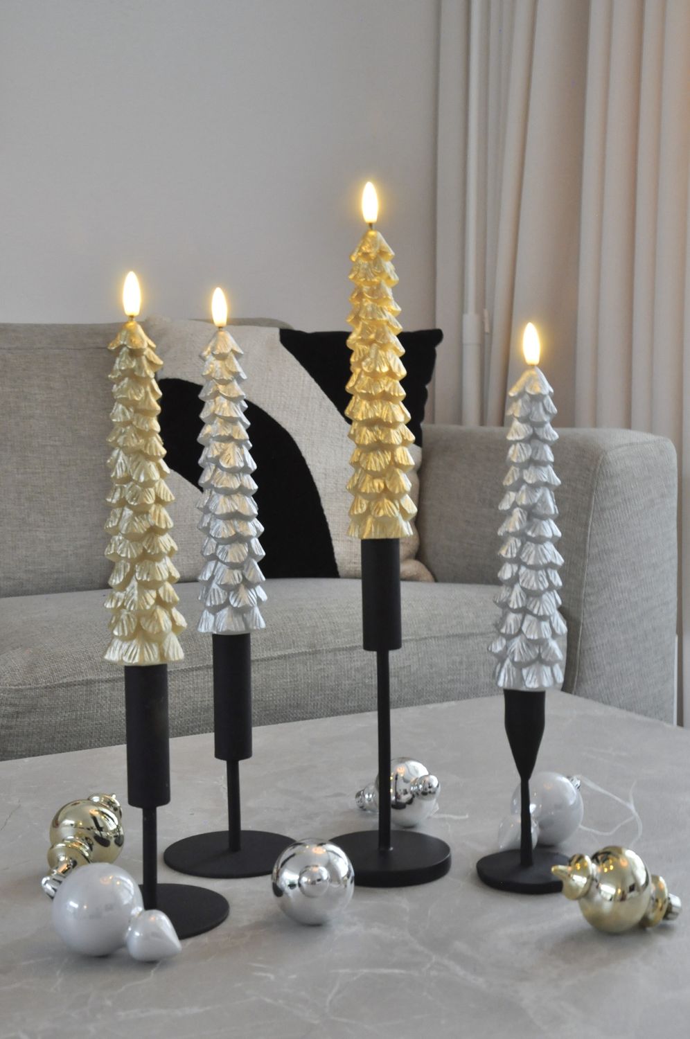LED kerstboom kaarsen