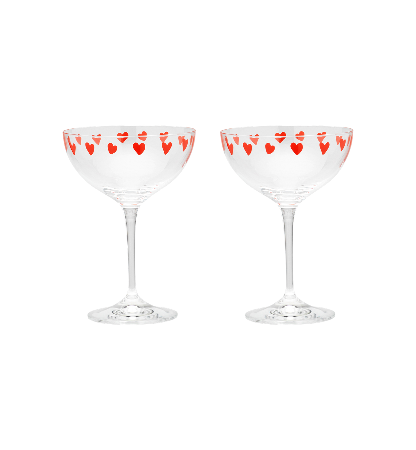 Classic Love champagneglazen - set van 2